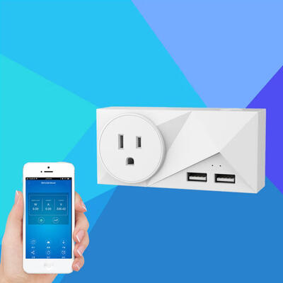 

Alexa Wifi Smart Socket 21A Wifi Socket Smart Home Wall Socket EUUSUK PlugEU Plug