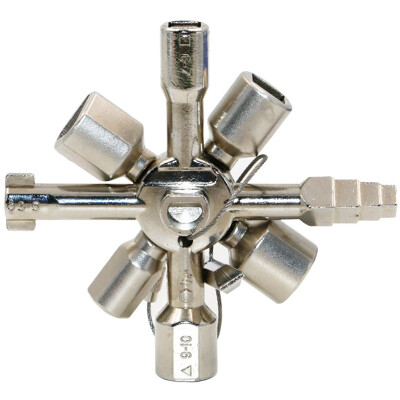 

Multi-function Cross Wrench Square Triangle Valve Key Set