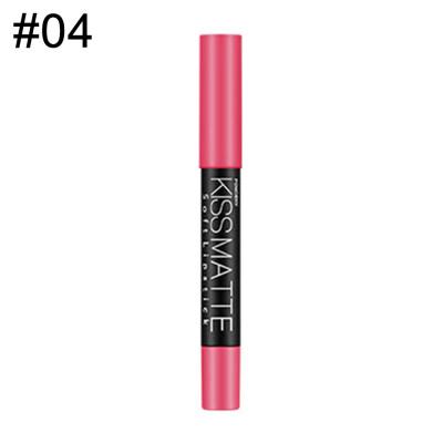 

Sexy Matte Metallic Lipstick Pen Waterproof Long Lasting Lip Cream Cosmetic