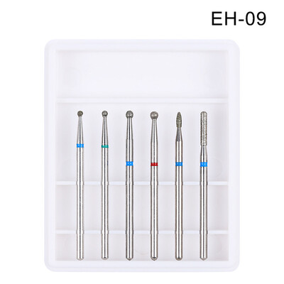 

Gobestart Nail Polishing Head Nail Tool Set 6 Sticks Nail Polisher Accessories 6pcs