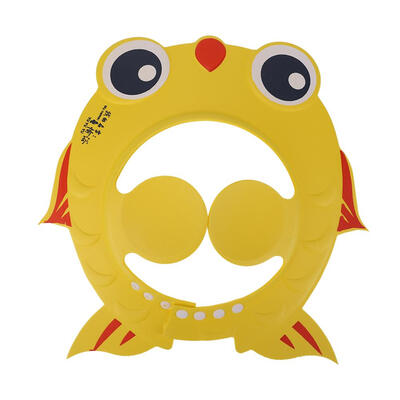 

Shampoo Cap Baby Bath Adjustable Shower Hat Cartoon Fish Ear Protection Cap