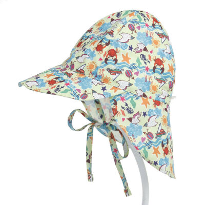 

Baby Sun Hat Summer Beach Hat Sun Cap Newborn Toddler Kids Boy Girl 2 Sizes HOT