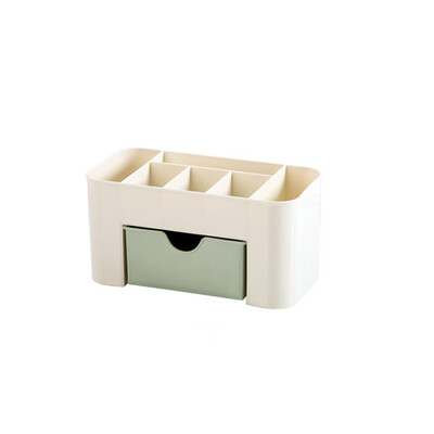 

Gobestart Saving Space Desktop Comestics Makeup Storage Drawer Type Box