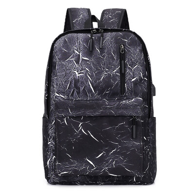 

School bag in the computer bag outdoor travel backpack leisure large capacity waterproof backpack shoulder messenger bag