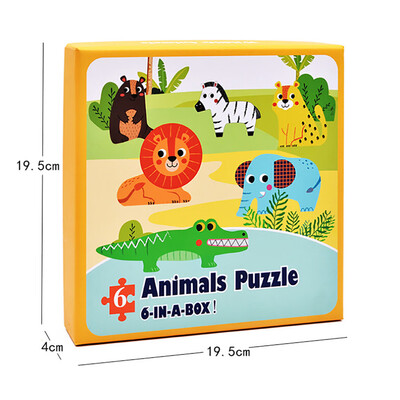 

Gotoamei Paper Puzzle Educational Developmental Baby Kids Training Toy