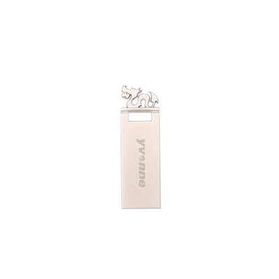 

yvonne Metal USB Flash Drive Pen Drive 64G Memory Stick Pendrives Gift with Dragon Shape