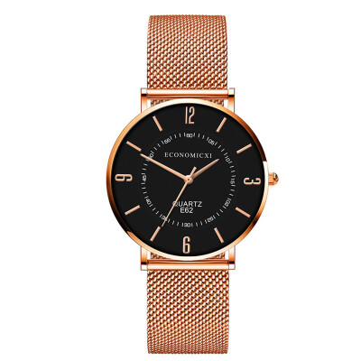 

Fashion Women Watches Digital Scale Dial Ladies Quartz Wristwatch High Quality Rose Gold Alloy Strap Clock Relogio Feminino