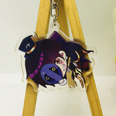 

CAR-TOBBY Cartoon Identity V Acrylic keychain Fifth Personality Naib Subedar Tracy Reznik Fashion Funny Pendant Keyring