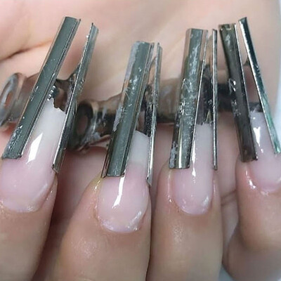 

Gobestart Multi Function Curve Nail Pinching Clips Tool Acrylic Nails Pinchers