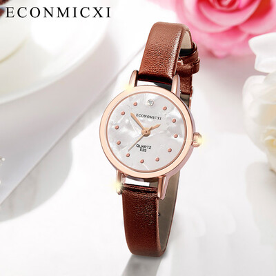

RM Brief Leather Band Women Lady Analog Quartz Wrist Watch Gifts Bracelet Watches