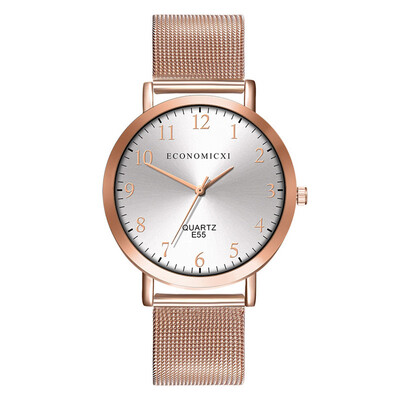 

Minimalism Womens Watches Thin Digital Scale Disc Ladies Quartz Wristwatch Alloy Strap Optimal Clock Casual Orologio Donna