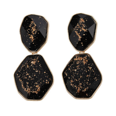 

Fashion Women Irregular Geometric Shape Statement Ear Studs Earrings Jewelry