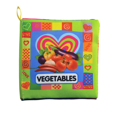

Tailored New Soft Cloth Baby Intelligence Development Learn Picture Cognize Book