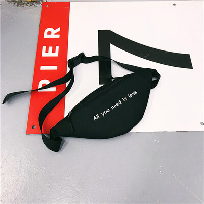 

Tailored Women Fashion Letter Canvas Shoulder Bag Crossbody Bag Messenger Chest Bags