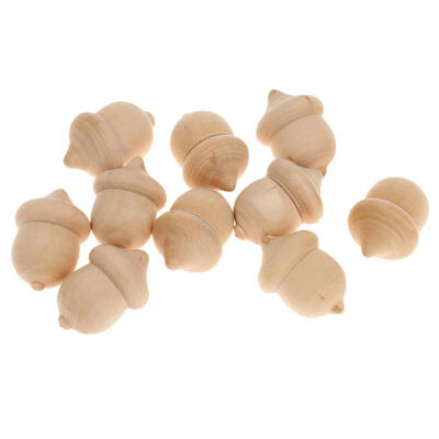 

10pcs Wooden Peg Dolls DIY Wedding Cake Painted Doll Home Decoration Craft