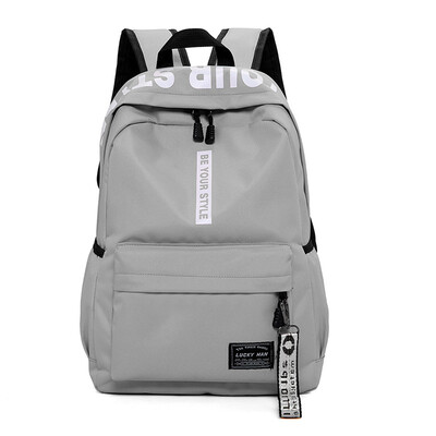 

Casual shoulder bag nylon solid color bag backpack custom shoulder bag