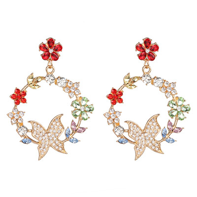 

2019 new arrival Trendy BEE Stud Earrings for Women Gold Color bee Statement Earrings Lady Jewelry Female Bijoux