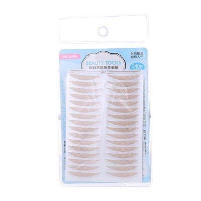 

240pairs Invisible Double Eyelid Tape Stickers Natural Clear Eyelid Strips