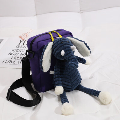 

Ins small fresh forest girl small bag 2019 new wave Korean version of the wild cute canvas slung shoulder bag
