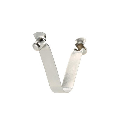 

6pcs Kayak Paddle Spring Clips Tent Pole Clips Push Button Spring Snap Clip Locking Tube Pin