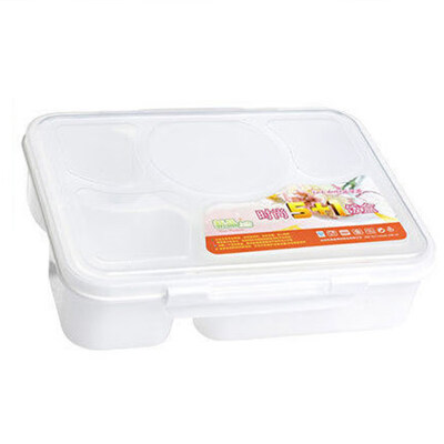 

Microwave Bento Lunch Box Spoon Utensils Picnic Food Container Storage Box