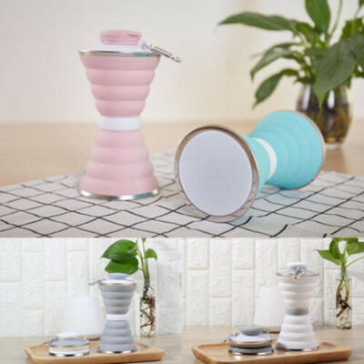 

500ML Collapsible Coffee Cup Foldable Reusable Silicone Mug For Travel Camping