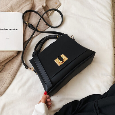 

French minority foreign style red fashion texture bag 2019 new Joker shoulder Messenger bag tide