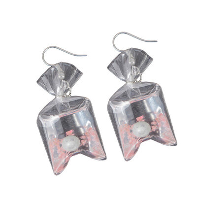 

Funny Women Starfish Flower Water Bag Shaped Charm Hook Earrings Jewelry Gift