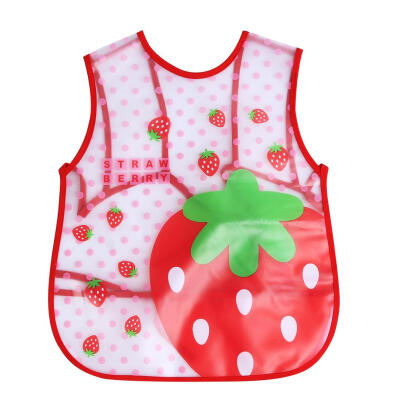 

Baby Feeding Bibs Waterproof Art Smock Bib Apron Cartoon Children Vest