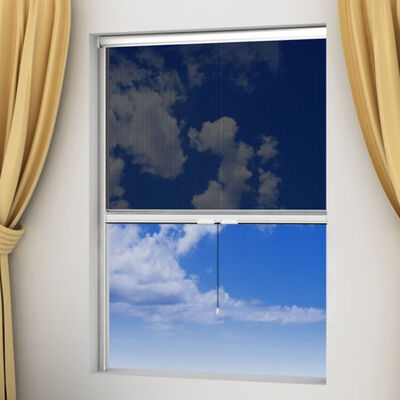 

White Roll Down Insect Screen for Windows 551"x669"