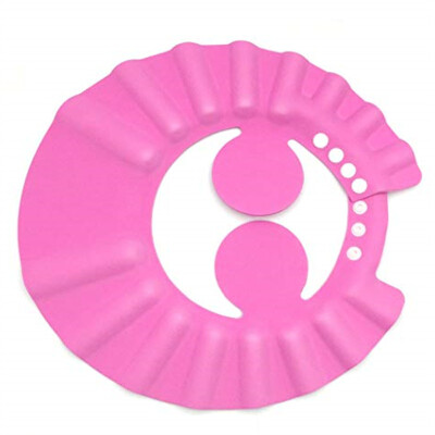 

Baby Safe Shampoo Shower Bathing Protection Bath Cap Soft Adjustable Visor
