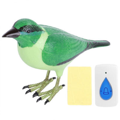 

Greensen Wireless Remote Control Cute Bird-shaped Door Bell Welcome Ring Chime