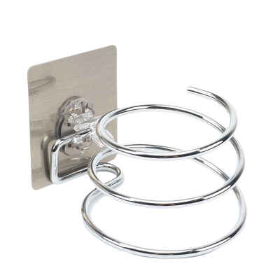 

Stainless Steel Hair Dryer Holder Rack Blower Rail Frame Stand Rest Bathing Room Hair Salon Shelf Storage
