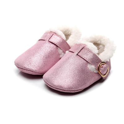 

Baby Boy Girl Winter Warm Soft Sole Non-Slip Infant Cotton Shoes Sneakers For Newborn