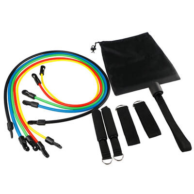 

11pcs Portable Pull Rope Muscle Training Kits Bands Chest Expander Puller