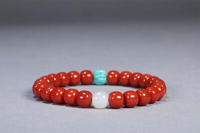 

WANYANSHAOHUA South red agate jewelry accessories 14640-8078