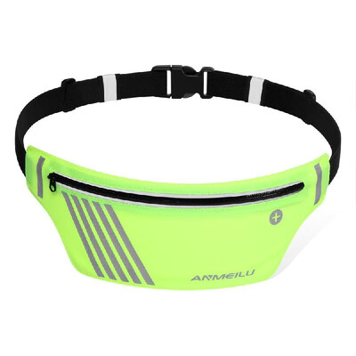 

Ultralight Running Belt Fitness Workout Reflective Waist Fanny Pack for Men Women 55g