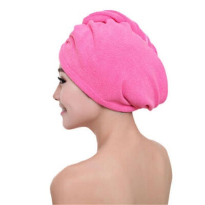 

2018 NEW Magic Water-absorbing Dry Hair Cap Microfibre Quick Dry Turban For Bath Shower Accessories