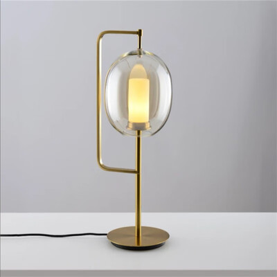 

YANGYANGMEIMEI Light luxury minimalist table lamp home fashion 6812