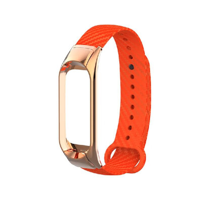 

Replacement Wrist Strap for Xiao-Mi Band 34 Universal Carbon Fiber Wrist Straps Purple
