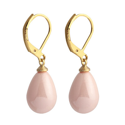 

1Pair Fashion Women Natural Shell Pearl Dangle Earrings Elegant Party Or Wedding Earring