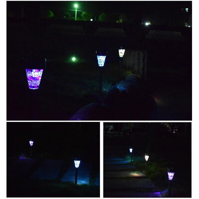 

3PCSSet Solar Panel LED Light Spotlight Landscape Garden Yard Solar Lamps Outdoor Light