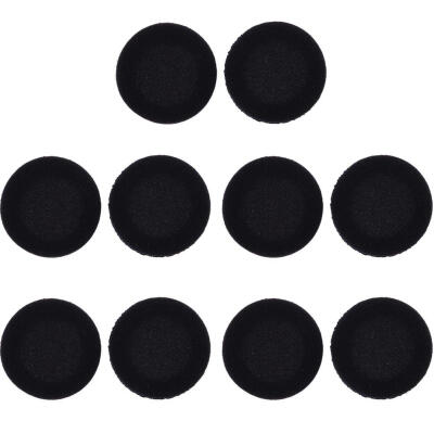

10 x 45mm Foam Pads Ear Pad Sponge Earpad Headphone Cover For Headset 18"