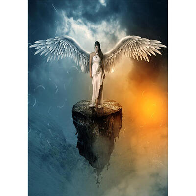 

5D DIY Full Drill Diamond Painting Angel Cross Stitch Embroidery Mosaic Kit