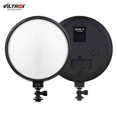 

Viltrox VL-500T Professional Ultrathin Bi-Color Dimmable 9 Inch Circular LED Video Light 3300K-5600K CRI 95 Max Power 25W for Po