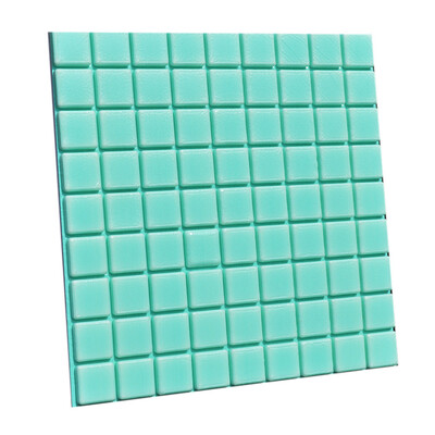 

Gobestart 2Pcs PE Foam 3D Self-adhesive Wall Stickers Decor Tile Waterproof Wall Stickers
