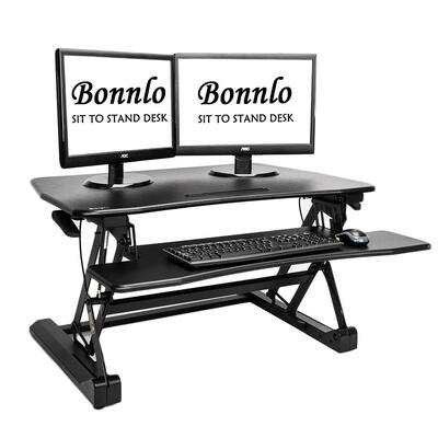

Katxon 36" Standing Desk Height Adjustable Sit to Stand Desk Riser
