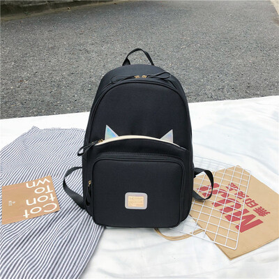 

Ins bag girl Korean version of high school students hundred cute Mengsen is the ancient sense of computer bag backpack