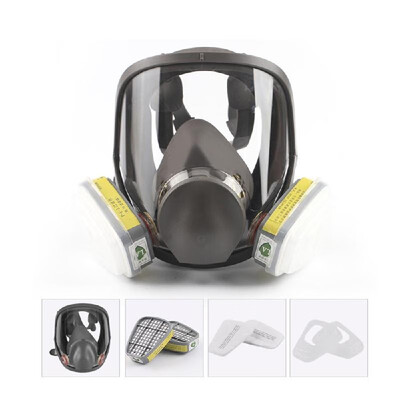 

MJ-4006 Series Full Face Protective Mask Specially Used for Spray Paint Chemical Pesticide Fire Control Formaldehyde Decoration Sm