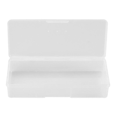 

Multi-functional Plastic Storage Case Rectangle Organizer Tattoo Blade Needle Storage Box Makeup Brush Container